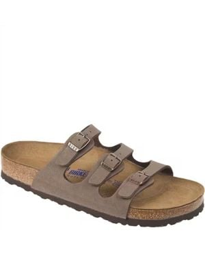 Birkenstock Florida Soft Footbed Sandals - Brown