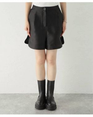 Ghospell Scent Satin Shorts - Black