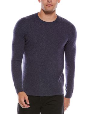 Autumn Cashmere Basic Cashmere Crewneck Sweater - Blue