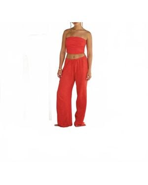 Blanco BY NATURE Charlotte Top - Red