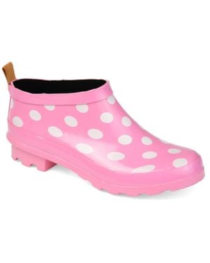 Journee Collection Collection Rainer Rainboot - Pink