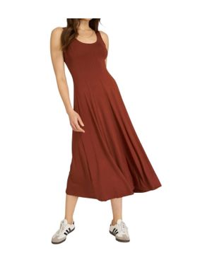 Project Social T Loma Seamed Tank Dress - Red
