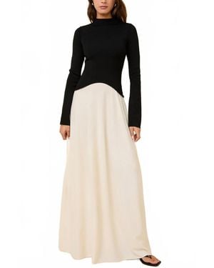 Solid & Striped Soglio Maxi Dress - Black