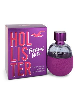 Hollister 3.4 Oz Festival Nite Eau De Perfume Spray For - Purple