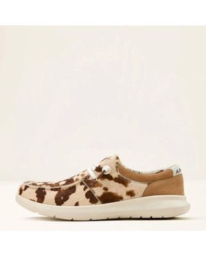 Ariat Hilo Brindle Hair-On Casual Shoe - Natural