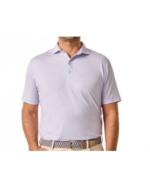 Johnnie-o Wesson Short Sleeve Polo - White