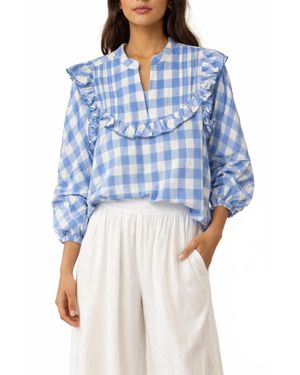 Cleobella Ginny Blouse - Blue