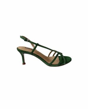 Lola Cruz Tati Sandal 65 - Green