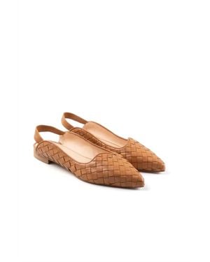 MICHELE LOPRIORE Ivette Pointed Toe Flats - Pink