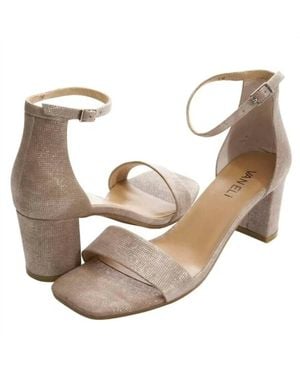 Vaneli Meryn Ankle Strap Sandal - Metallic