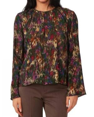 Gilner Farrar Paislee Blouse - Brown