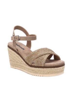Xti Refresh Wedge Sandals - Metallic