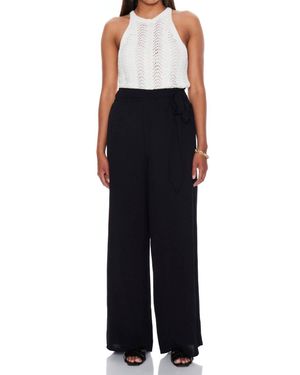 Bishop + Young Solerno Wide Leg Pants - Black