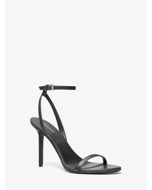 Michael Kors Michael Kors Liana Leather Sandal - White