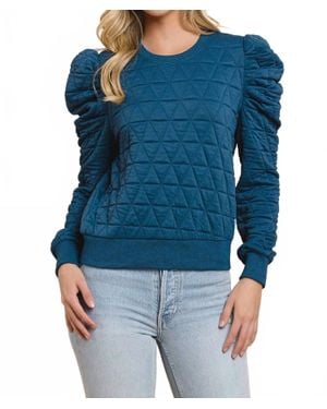 TCEC Grandma's Quilted Top - Blue