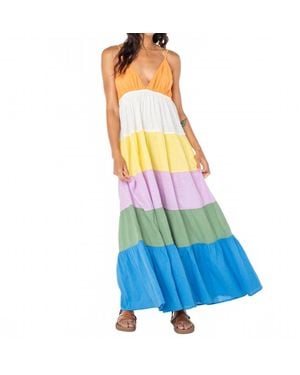 Roxy Honolulu Glow Maxi Dress - Blue