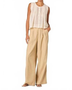 Astr Alisa Sleeveless Top - Natural