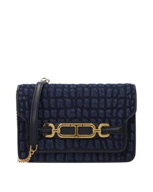 Tom Ford Fabric Clutch Bag - Blue