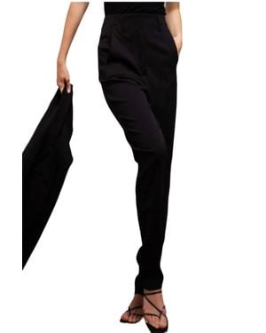 Loulou de Saison Anacapa High Waisted Pant - Black