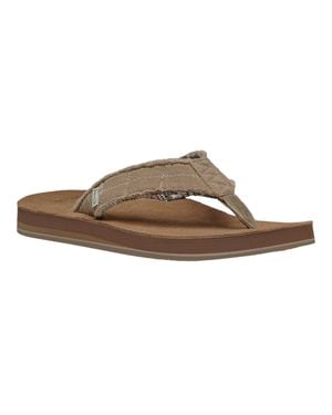 Sanuk Fraid Not Soft Top Natural 1116736-Nat - Brown