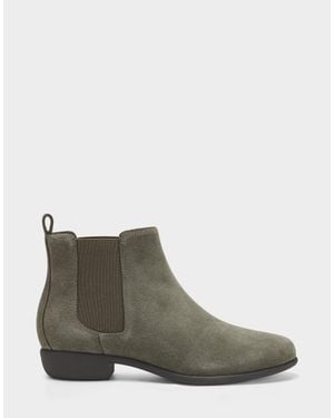 Aerosoles Step Dance Boots Round Toe Ankle Bootie Jobb1332 - Green