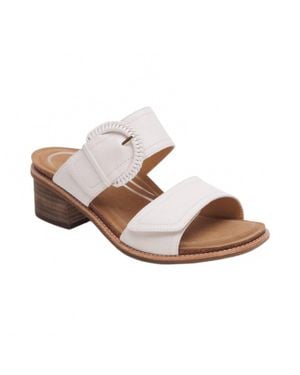 Aetrex Tatiana Block Wedge Sandals - Brown