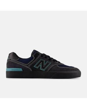 New Balance Numeric 574 Vulc Shoes - Black