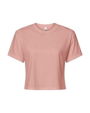 Next Level Ideal Crop Top - Pink
