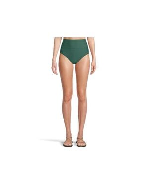 Sunsets Hannah Bikini Bottom High-Waisted Swimwear Buu481 - Black