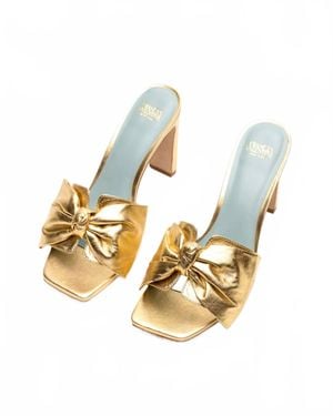 Frances Valentine Hilary Heel - Metallic