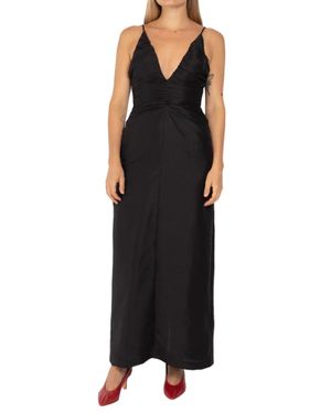 Wynn Hamlyn Aubrey Maxi Dress - Black