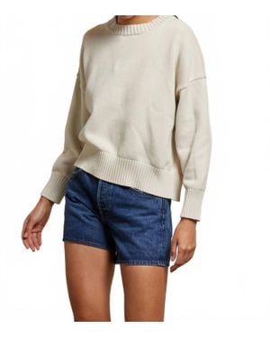 PERFECTWHITETEE Janet Boxy Sweater - Blue