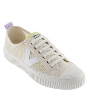Victoria Mesh Sneaker - White