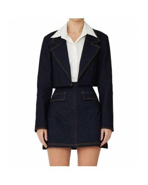 JS71 Donita Long Sleeve Jacket - Blue