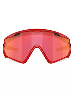 Oakley Wind Jacket 2.0 Sunglasses - Red