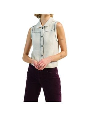 Guh Jean Vest - Blue