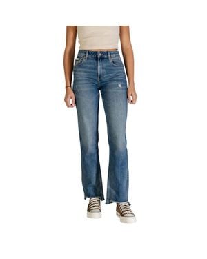 Calvin Klein Cotton Mom Jeans - Blue