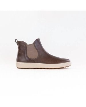 Ecco Soft 7 Chelsea Bootie - Brown