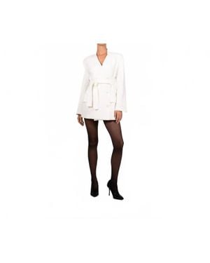 Parentesi Aya Belted Blazer - Black