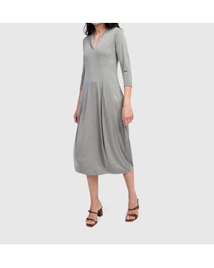 Alembika Essential Cocoon Dress - Gray