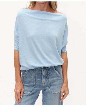 Six Fifty Anywhere Short Sleeve Top - Blue