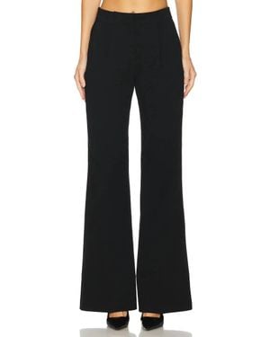 Sans Faff Pin Tuck Palazzo Pants - Black
