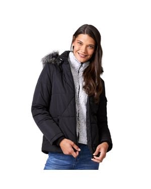 Free Country Stratus Lite Parka Jacket - Black