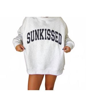 Sunkissed Coconut The Sunkissed Sweatshirt - White