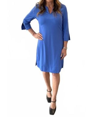 Lulu-B Travel Dress - Blue