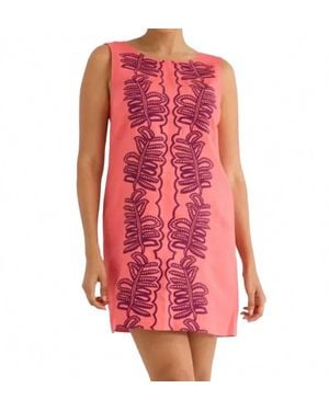 Alivia Rowan Mini Dress - Red