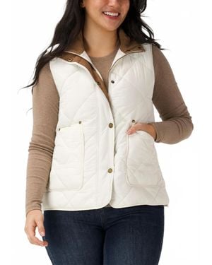 The Normal Brand Quilted Liner Vest - Natural
