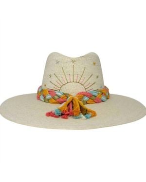 Baldiz Sparkle Sunrise Hat - Natural