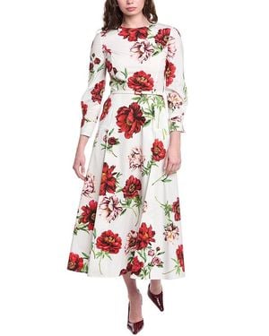 Oscar de la Renta Maxi Dress - White