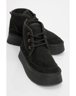 Prologue Shoes Ovela Chunky Boot - Black